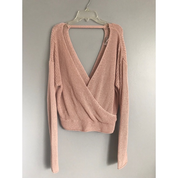 forever 21 wrap sweater